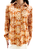 Load image into Gallery viewer, Swim Shirt Damask
