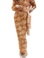 Load image into Gallery viewer, Scarf Skirt Damask ONE SIZE
