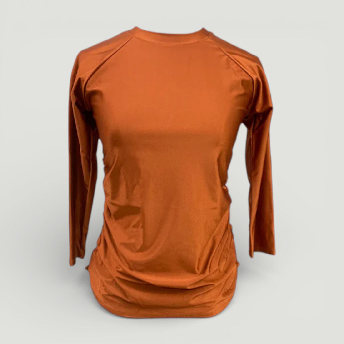 Copper Rouche Swim Top