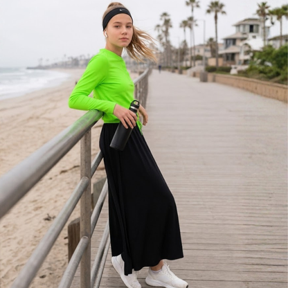 Teen Panel Maxi Skirt