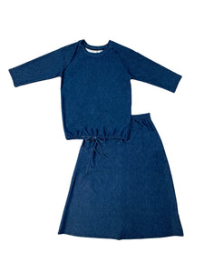 Teen Denim Swim Set