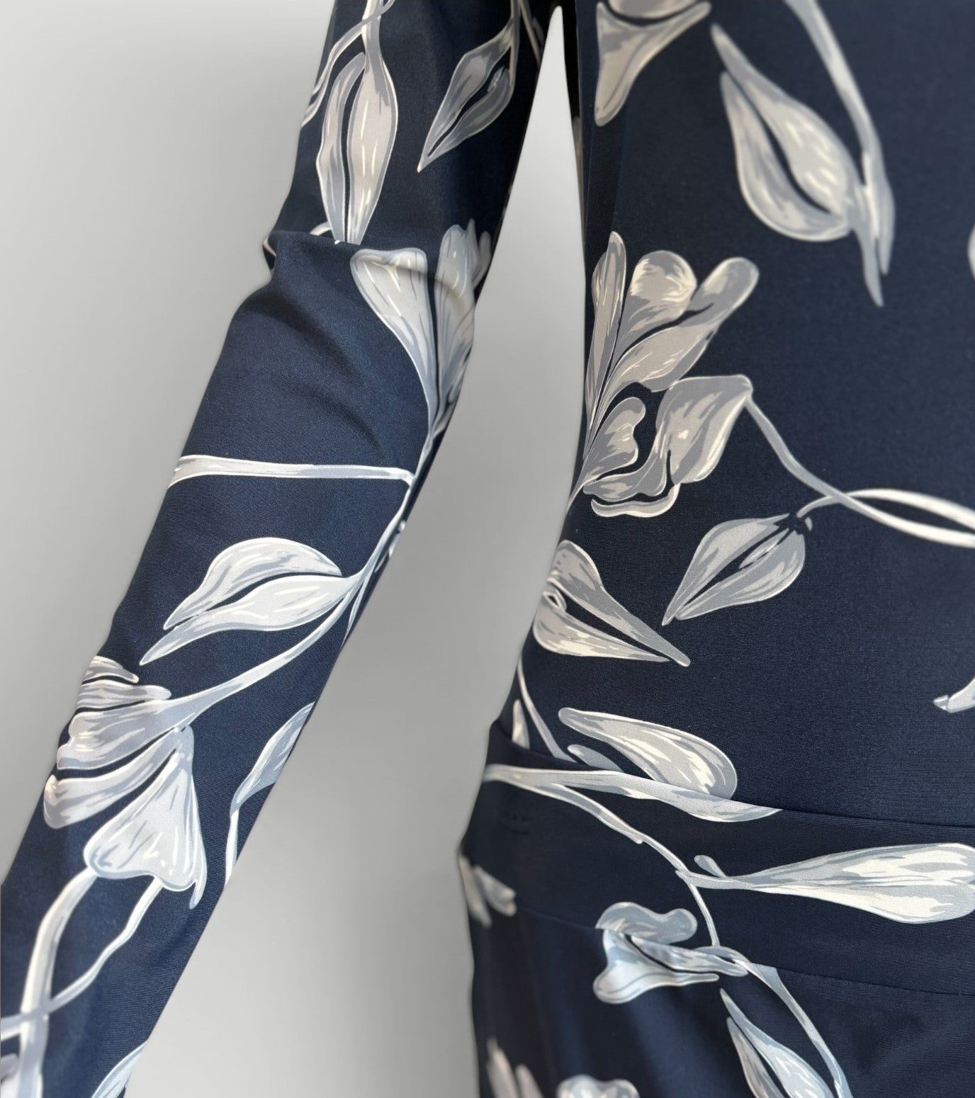 Aqua Trio Night Flower Bathing Suit