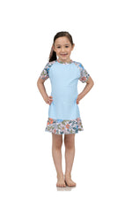 Load image into Gallery viewer, Floral Mini Me Swim Dress
