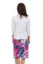 Load image into Gallery viewer, Paradise A-Line Swim Skirt
