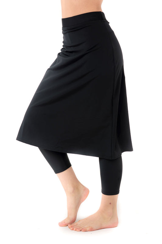 Swim Skirt with Leggings