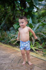 Load image into Gallery viewer, Boys Marble Bathing Suit
