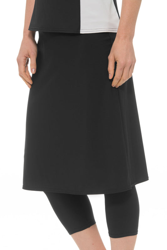 Swim Skirt with Leggings