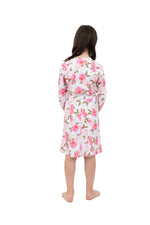 Load image into Gallery viewer, Sweet Rose Drawstring Swim Dress
