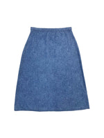 Load image into Gallery viewer, Denim A-Line Swim Skirt
