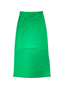 Green Maxi Swim Skirt