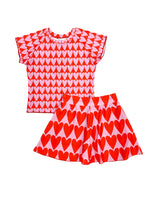 Load image into Gallery viewer, Mini Me Heart Swim Set (Shorts Attached)
