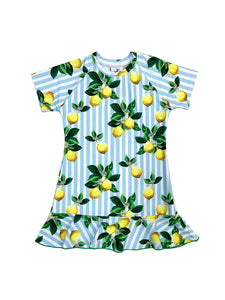 Lemon Mini Me Swim Dress