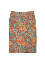 Load image into Gallery viewer, Medallion Pencil Swim Skirt
