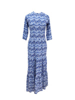 Load image into Gallery viewer, Teen Blue Floral Prairie Swim Dress
